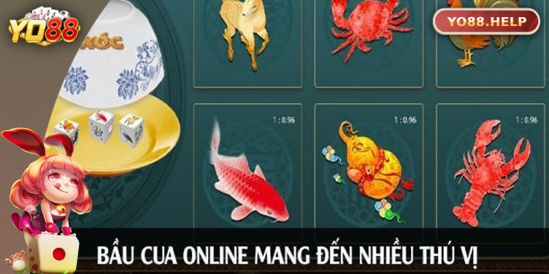 Ưu điểm của bầu cua online Yo88